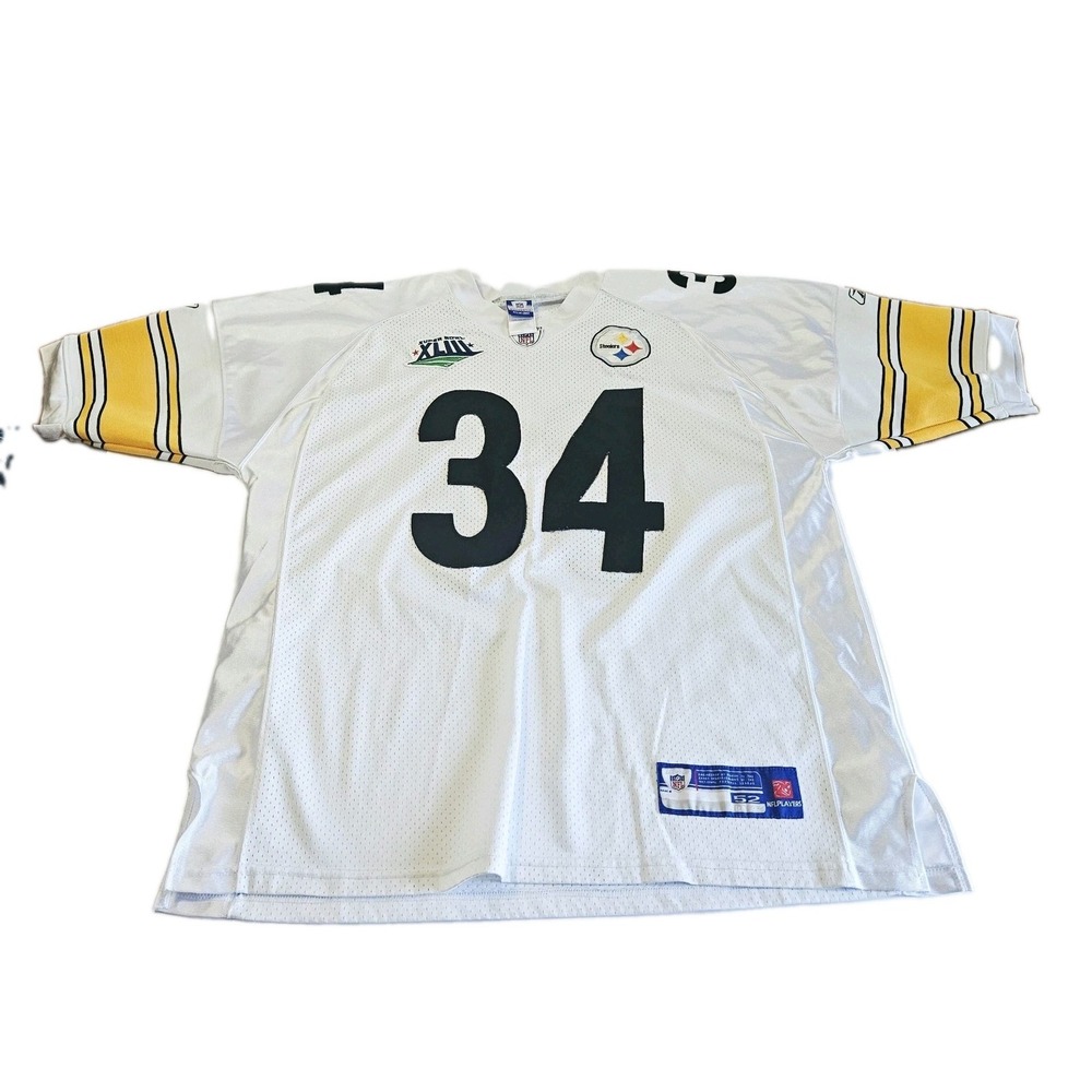 Vintage Authentic Reebok Rashard Mendenhall Pittsburgh Steelers NFL Jersey Sz 52